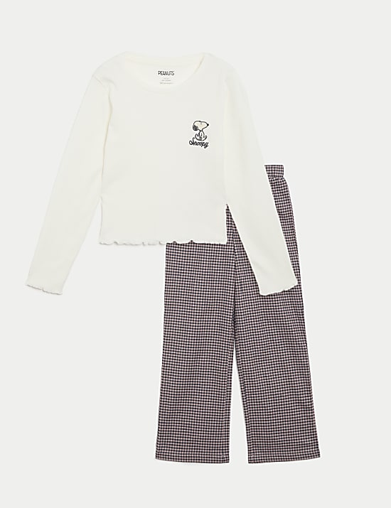 Pure Cotton Snoopy&trade; Pyjamas (6-16 Yrs)
