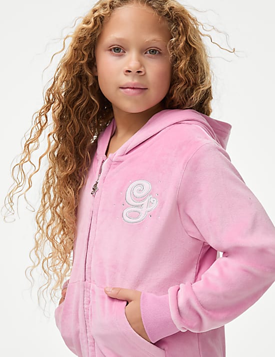 Wicked™ Velour Glinda Lounge Set (6-16 Yrs)