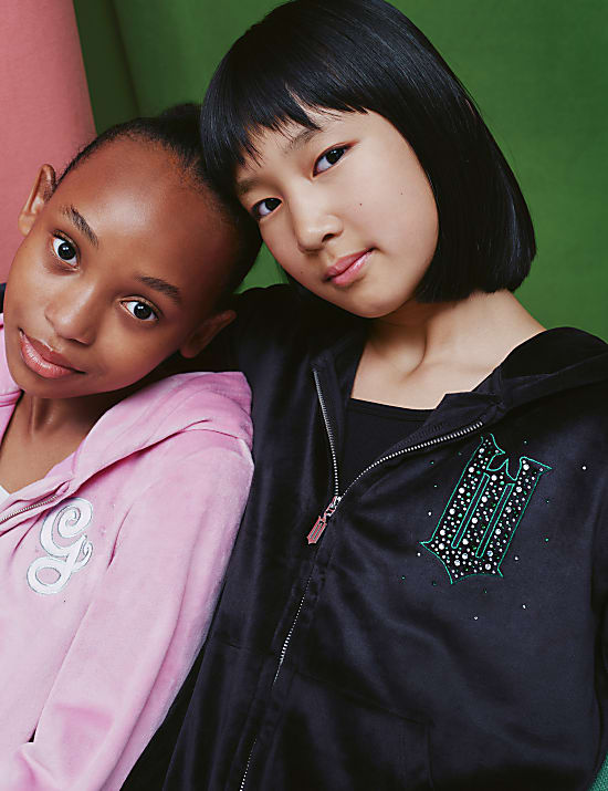 Wicked™ Velour Glinda Lounge Set (6-16 Yrs)