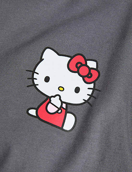 Pyjama 100 % coton &agrave; motif Hello Kitty&trade; (du 3 au 16 ans)