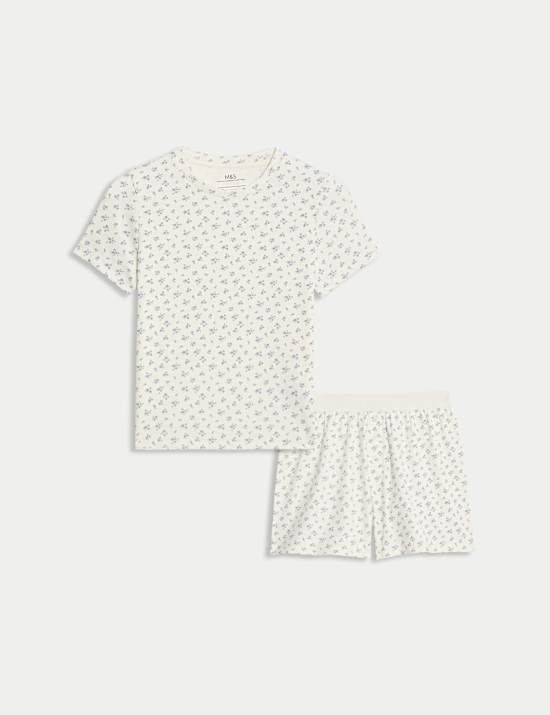 Cotton Rich Ditsy Floral Pyjamas (6-16 Yrs)