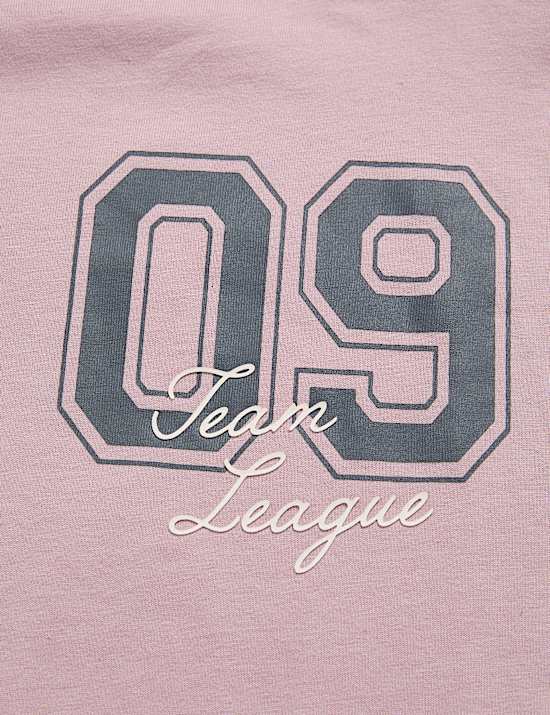 2pk Cotton Rich Slogan Pyjama Sets (6-16 Yrs)