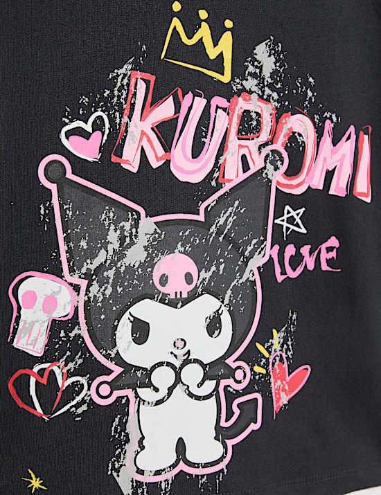 Pure Cotton Kuromi&trade; Pyjamas (3-16 Yrs)