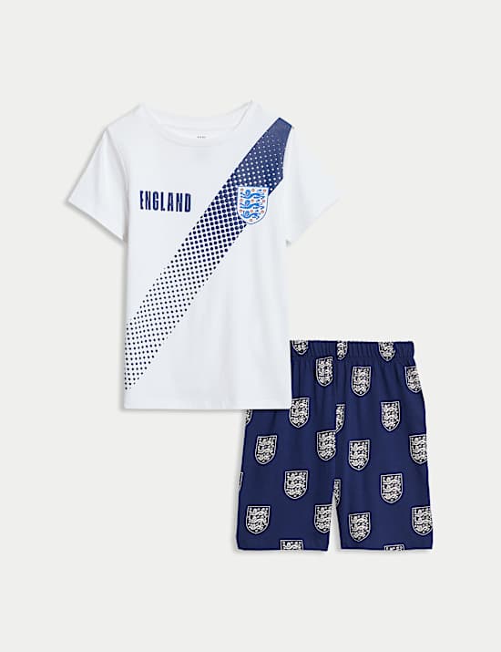 Pure Cotton England FA&trade; Pyjamas (1-16 Yrs)