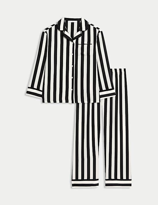Satin Striped Pyjamas (6-16 Yrs)