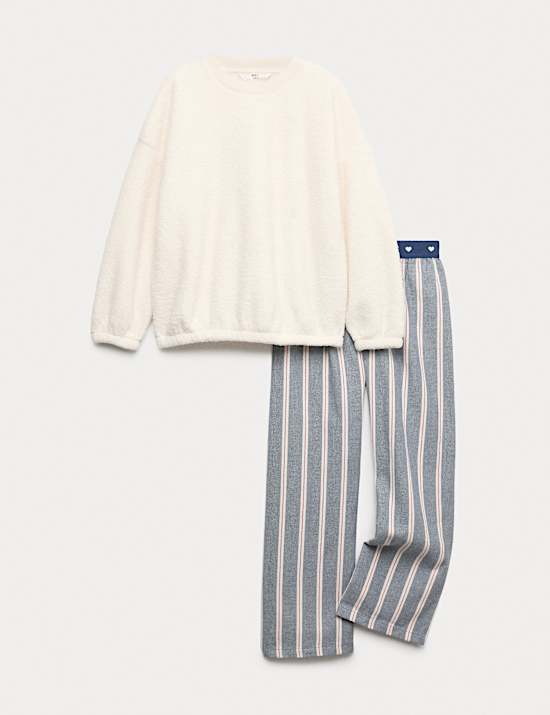 Borg Striped Pyjamas (6-16 Yrs)