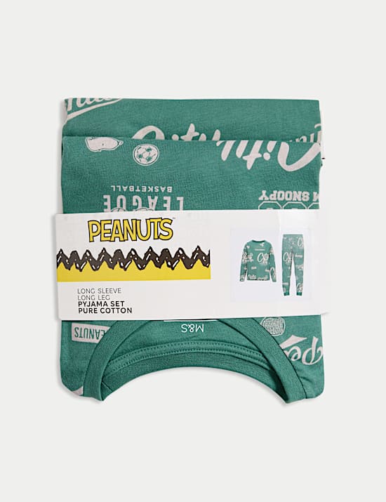 Zuiver katoenen pyjama met Snoopy™-print (6-16 jaar)