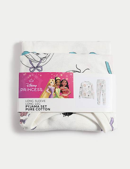 Pure Cotton Disney Princess™ Pyjamas (2-8 Yrs)