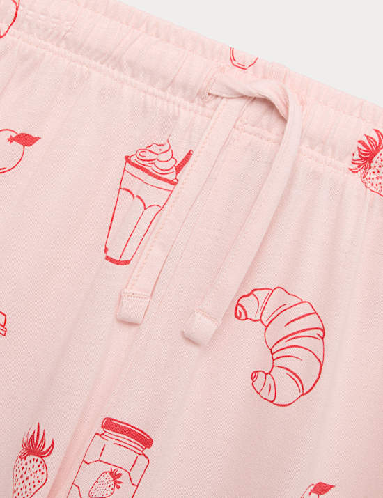 Cotton Blend Breakfast Pyjamas (3-16 Years)