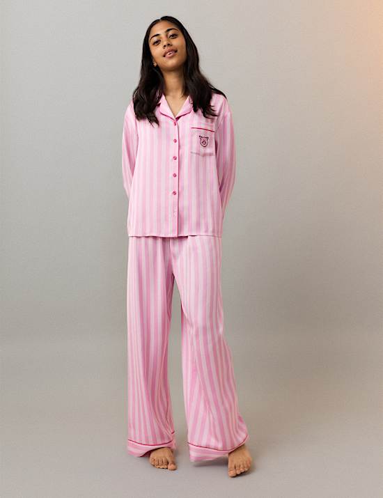 Percy Pig&trade; Satin Pyjamas (3-16 Yrs)