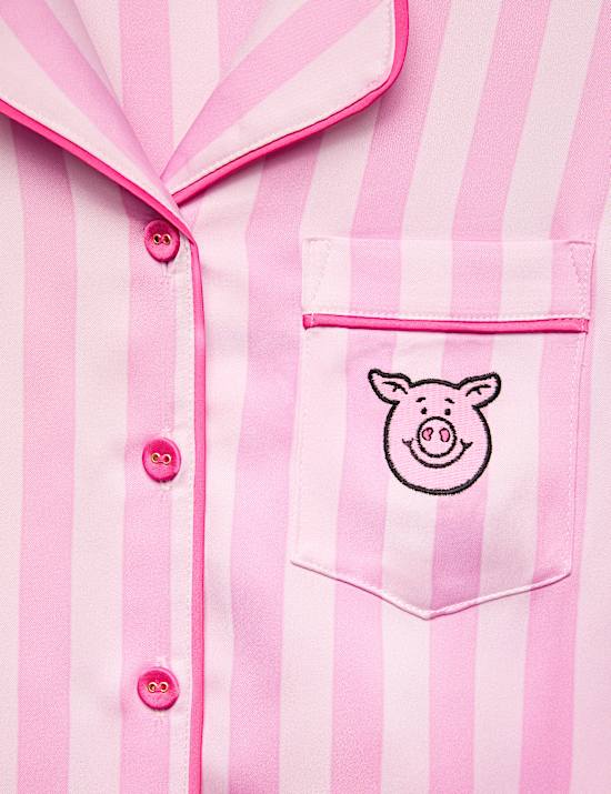 Percy Pig&trade; Satin Pyjamas (3-16 Yrs)