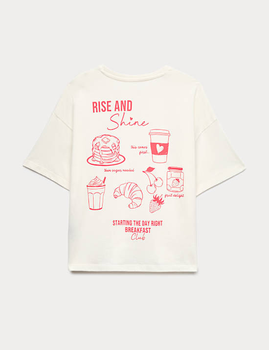 Pyjama court 100 % coton Rise and Shine (du 6 au 16 ans)