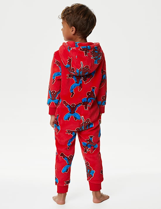 Baju Terusan Fleece Motif Spider-Man&trade; (2 - 8 Thn)