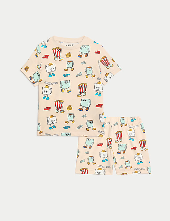 Pijama 100% algod&oacute;n estampado (1-8&nbsp;a&ntilde;os)