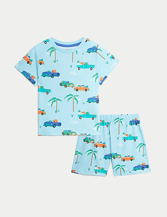 Pure Cotton Transport Pyjamas (1-8 Yrs)