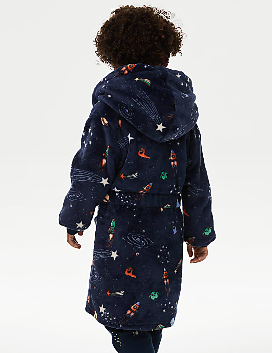 Robe de chambre &agrave; motif spatial (du 1 au 8&nbsp;ans)