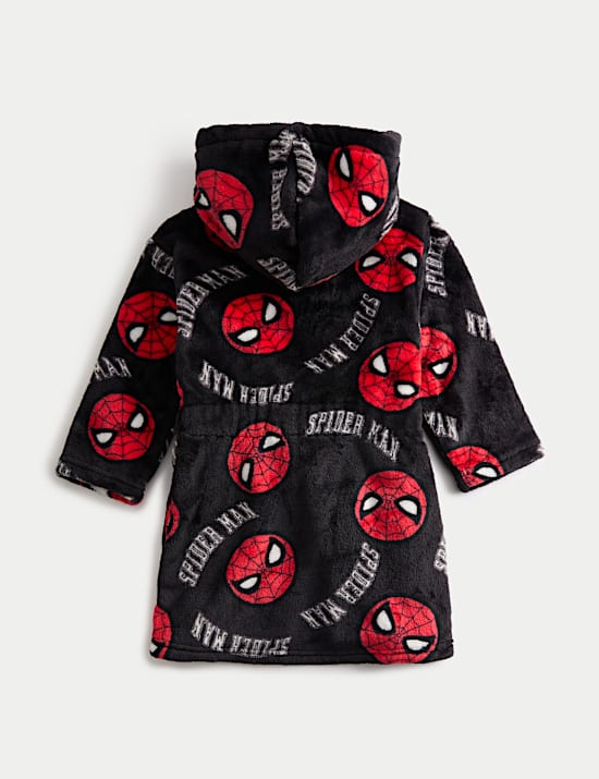 Fleece Spider-Man™ Dressing Gown (1-8 Yrs)