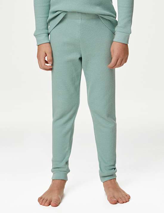 Pure Cotton Waffle Transport Pyjamas (1-8 Yrs)