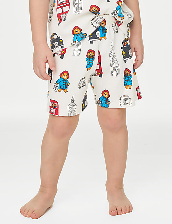 Pure Cotton Paddington&trade; Waffle Pyjamas (1-7 Yrs)
