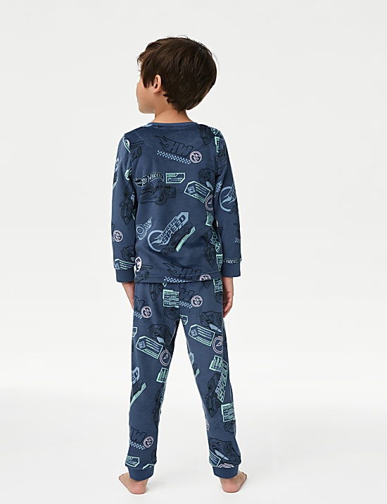 Velours Hot Wheels™-pyjama (2-8 jaar)