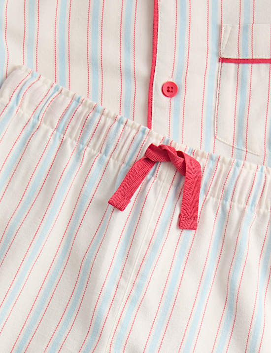 Pure Cotton Striped Pyjamas (9 Mths-8 Yrs)