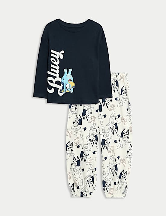 Pure Cotton Bluey™ Pyjamas (1-7 Yrs)
