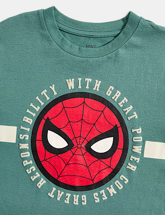 Schlafanzug aus reiner Baumwolle mit Spider-Man™-Motiv (1–8 Jahre)