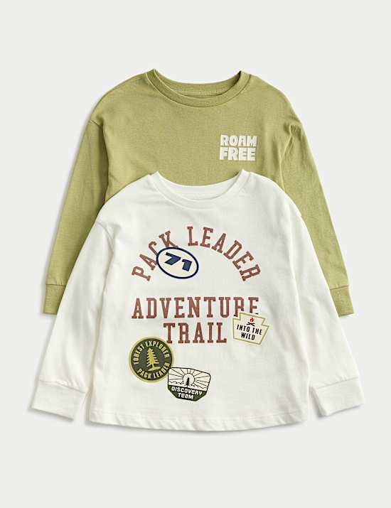 Pack de 2 pijamas navide&ntilde;os 100 % algod&oacute;n (12 meses-8 a&ntilde;os)