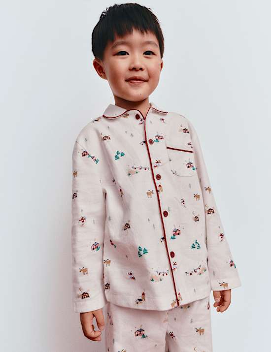 Pure Cotton Christmas Pyjama Set