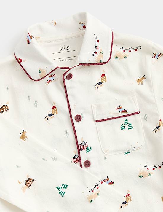 Pure Cotton Christmas Pyjama Set