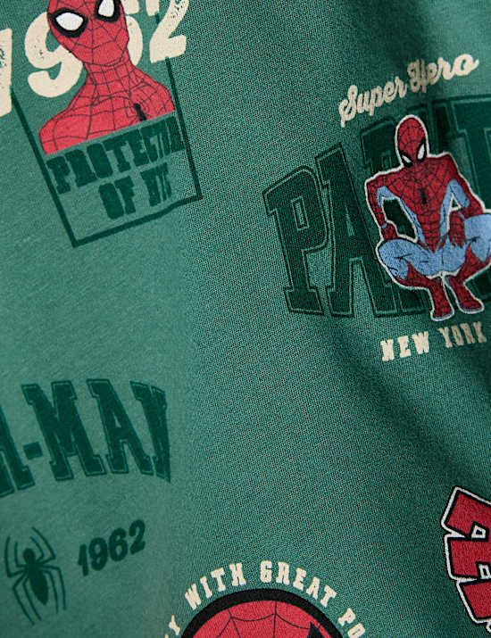 Pure Cotton Spider-Man™ Pyjamas (1-8 Yrs)