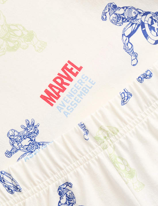 Pure Cotton Marvel&trade; Pyjamas (3-12 Yrs)