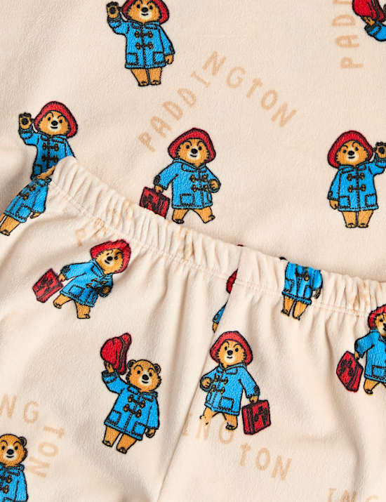 פיג'מת &trade;Paddington מקטיפה (8-1 שנים)
