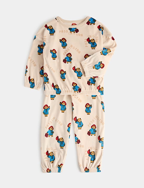 פיג'מת &trade;Paddington מקטיפה (8-1 שנים)