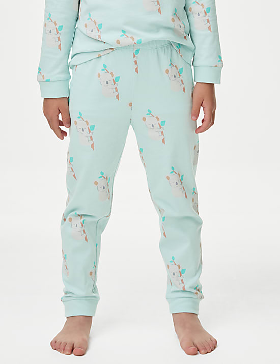 Πιτζάμες με print κοάλα από 100% βαμβάκι (1-8 ετών)