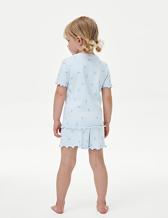 Piyama Bahan Katun Motif Apel (1-8 Thn)