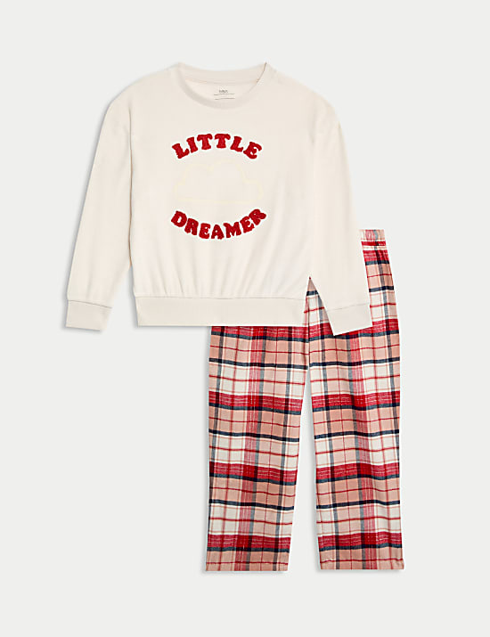 Little Dreamer Velour Pyjamas (1-8 Yrs)