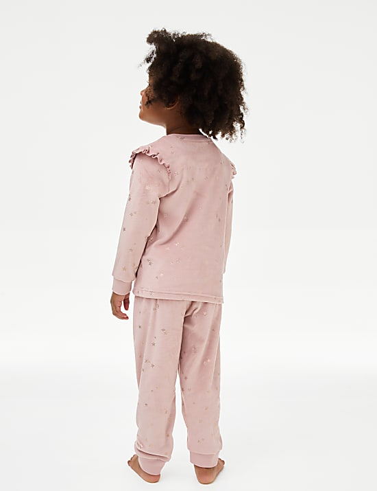 Velour Star Pyjamas (1-8 Yrs)