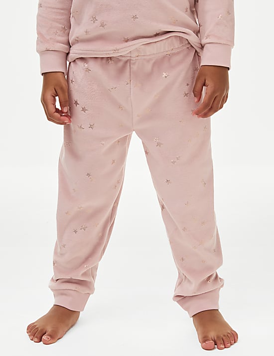 Velour Star Pyjamas (1-8 Yrs)