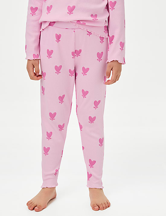 Cotton Rich Hearts Pyjamas (1-8 Yrs)