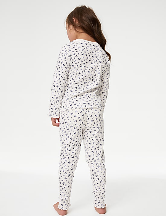 Cotton Rich Floral Pyjamas (1-8 Yrs)