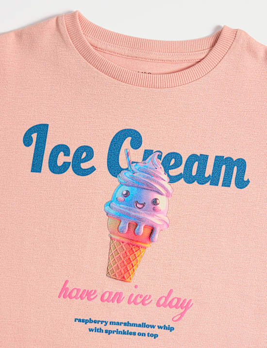 2pk Cotton Rich Printed Pyjama Sets (1-8 Yrs)