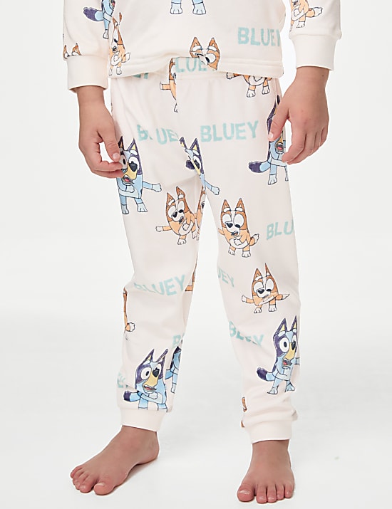 Bluey Velour Pyjamas (1-7 Yrs)