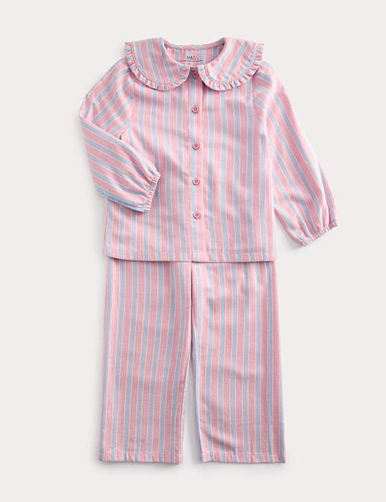 Pure Cotton Striped Pyjamas (9 Months - 8 Years)