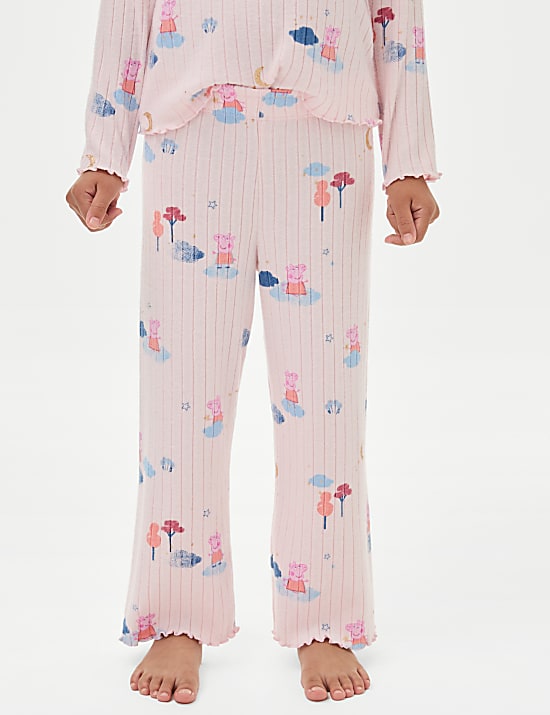 Peppa Pig™ Cosy Rib Pyjamas (1-7 Yrs)