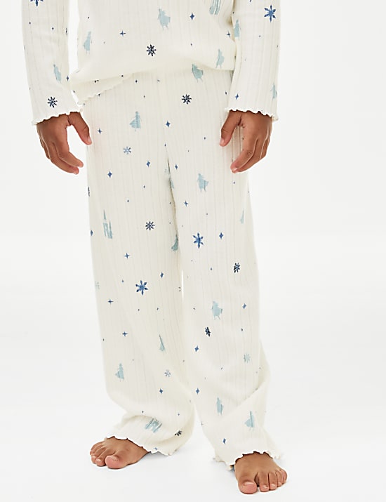 Disney Frozen™ Cosy Ribbed Pyjamas (2-8 Yrs)