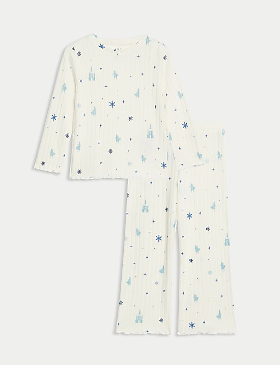 Disney Frozen™ Cosy Ribbed Pyjamas (2-8 Yrs)
