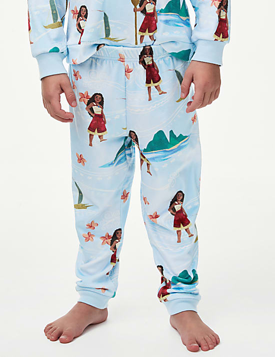 Disney Princess Moana&trade; Velour Pyjamas (2-8 Yrs)