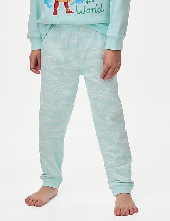 Moana&trade; Patterned Pyjamas (2-8 Yrs)