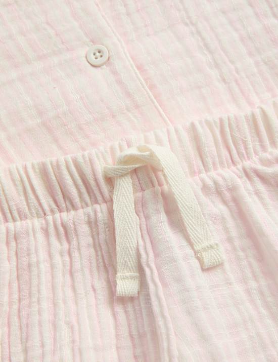 Pure Cotton Striped Pyjamas (9 Mths - 8 Yrs)